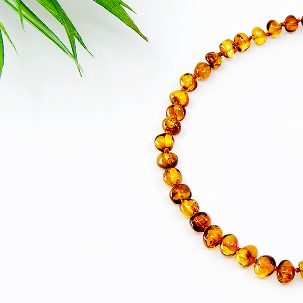 Baltic amber Cognac necklace