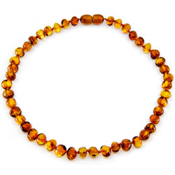 Baltic amber Cognac necklace