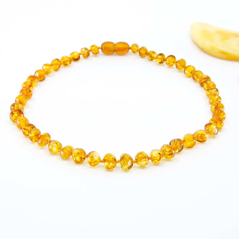 Baltic amber Honey necklace