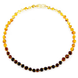 Baltic amber Rainbow necklace